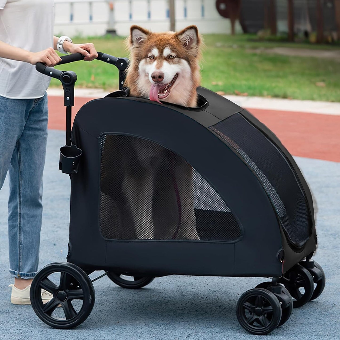 StrollyPet™ - Noir - Mon Royaume Chien