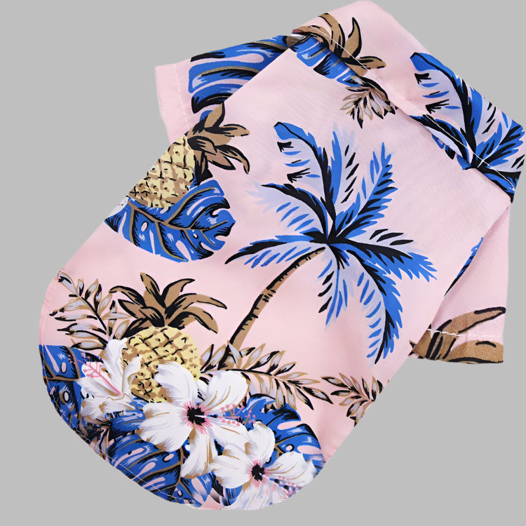 vetement-pour-chien-hawaienne-rose