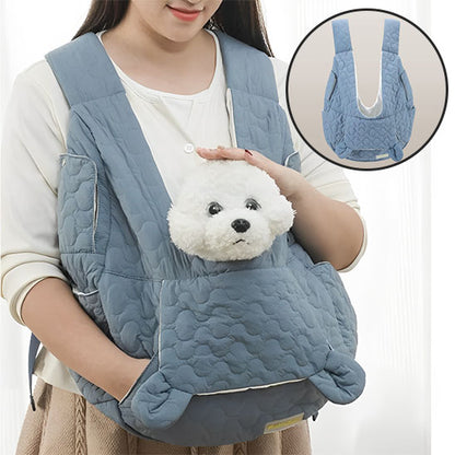 SAC-TRANSPORT-CHIEN-Confort/bleu