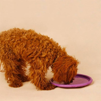 Jouet chien frisbee rose