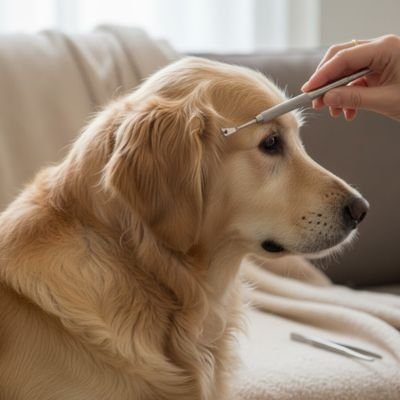 Pince à tique pour chien