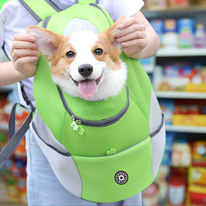 sac-a-dos-chien-vert