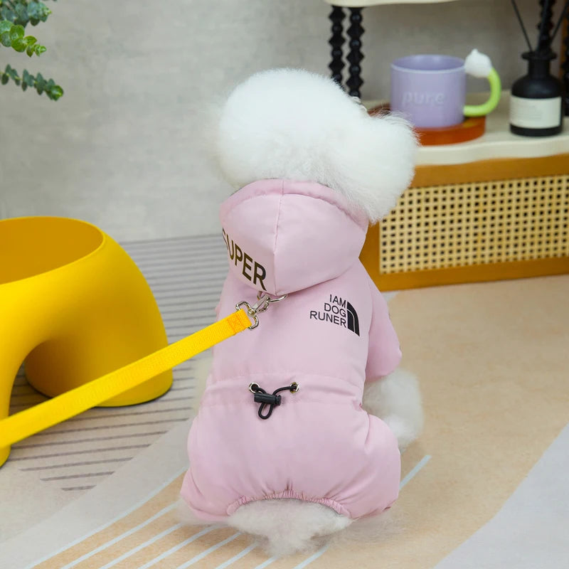 vetement-chien-rose